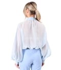 Bluza eleganta din Tencel cu maneci lungi