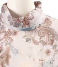 Bluza eleganta cu tencel imprimat cu motive paisley