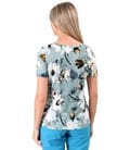 Bluza din jerse elastic cu snur in partea de jos