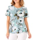 Bluza din jerse elastic cu snur in partea de jos