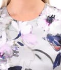 Rochie eleganta lunga din viscoza cu matase naturala