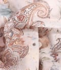 Rochie eleganta cu tencel imprimat cu motive paisley