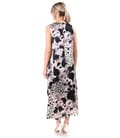 Rochie eleganta lunga din matase naturala cu slit lateral