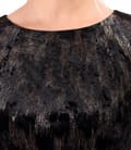 Rochie din catifea elastica imprimata