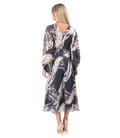 Rochie de seara din voal imprimat