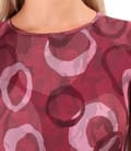 Rochie midi eleganta din viscoza imprimata