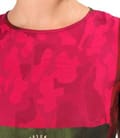Rochie midi eleganta din viscoza imprimata