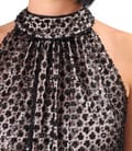Rochie de seara cu bust din paiete si margele