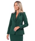 Sacou office din stofa elastica cu viscoza si tencel