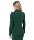 Sacou office din stofa elastica cu viscoza si tencel
