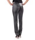 Pantaloni pana din tesatura cu aspect satinat