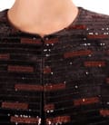 Bolero din catifea elastica cu paiete