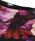 Bluza din jerse elastic gros imprimat cu motive florale