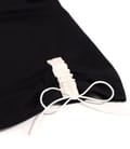 Bluza din jerse elastic uni cu snur in partea de jos