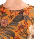 Bluza din jerse elastic de viscoza imprimat cu motive florale