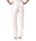 Pantaloni pana din tesatura cu aspect satinat