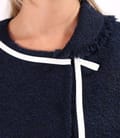 Sacou elegant din bucle cu lana si alpaca