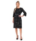 Rochie eleganta din bucle cu bumbac si lana