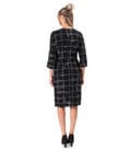 Rochie eleganta din bucle cu bumbac si lana