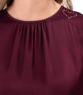 Bluza lejera din saten de viscoza