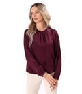 Bluza lejera din saten de viscoza