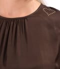 Bluza lejera din saten de viscoza