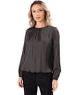 Bluza lejera din saten de viscoza