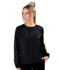 Bluza lejera din saten de viscoza
