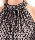Bluza eleganta din paiete si margele
