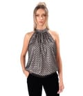 Bluza eleganta din paiete si margele