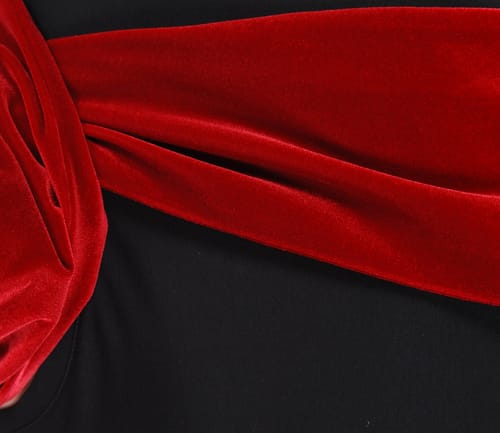 Esarfa din catifea elastica