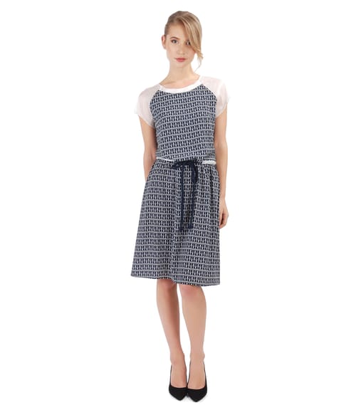 Rochie lejera cu snur in talie