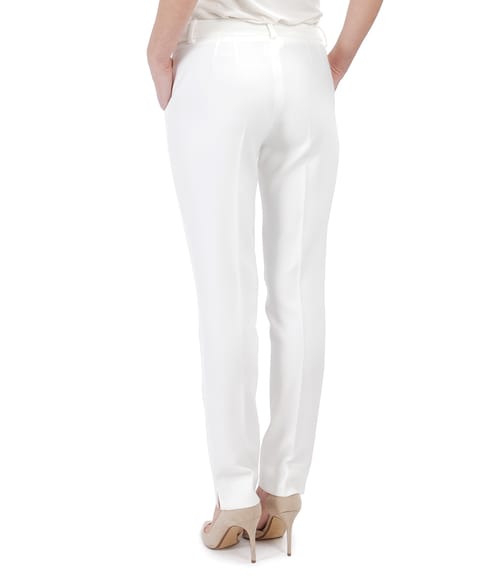 Pantaloni pana din stofa elastica