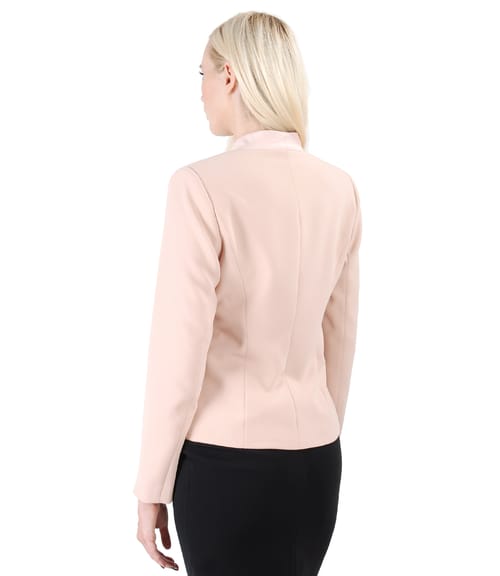 Sacou de ocazie cu aplicatie de cristale