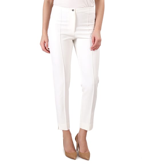 Pantaloni pana din stofa elastica