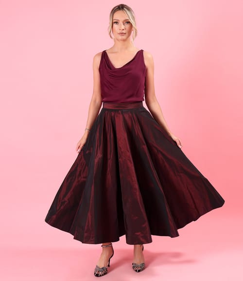 Bluza eleganta pe bie din saten de viscoza