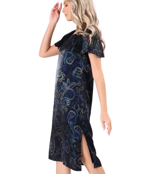 Rochie eleganta cu maneci ample scurte