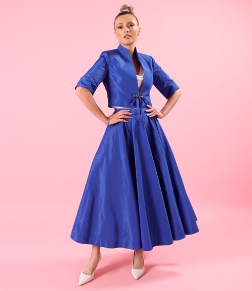 Bolero elegant din tafta