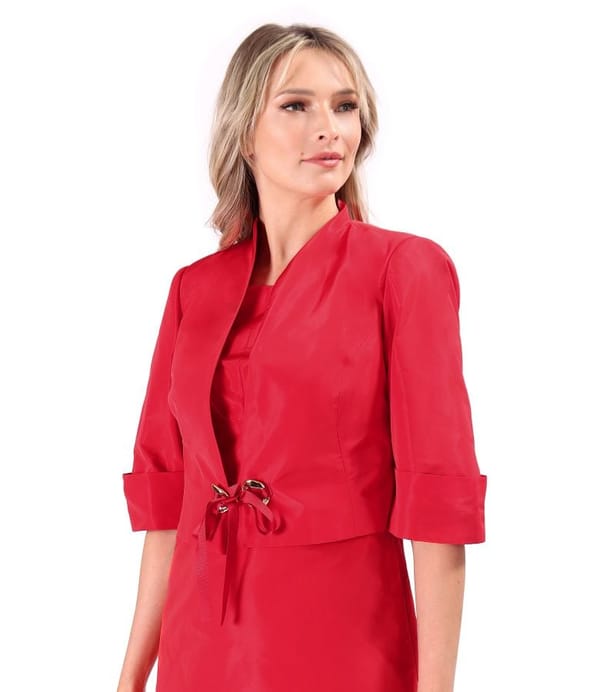 Bolero elegant din tafta