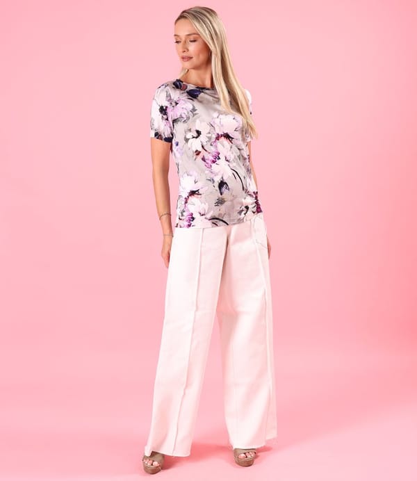 Bluza din jerse elastic cu snur in partea de jos