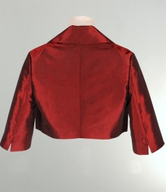 Bolero tafta grena