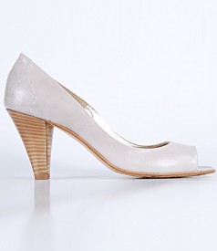 Pantofi Letizia Ferrari din piele gri S725