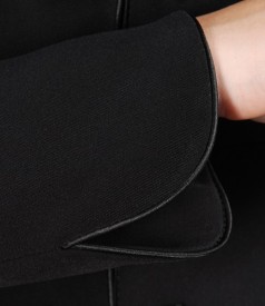 Sacou elegant cu brandemburguri