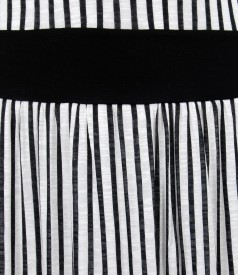 Rochie lunga din jerse de viscoza imprimata
