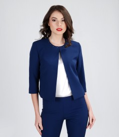 Bolero elegant din stofa elastica