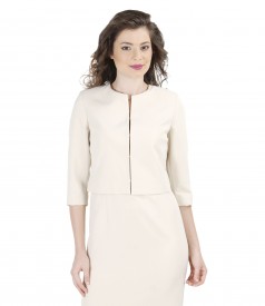 Sacou elegant cu garnitura