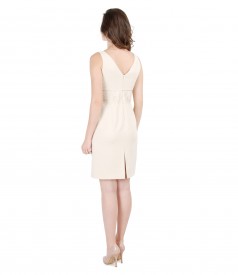 Rochie de seara scurta cu garnitura dantela