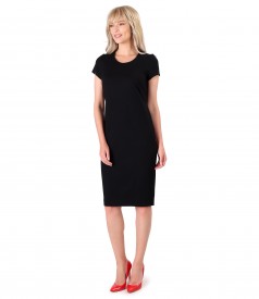 Rochie eleganta din jerse elastic