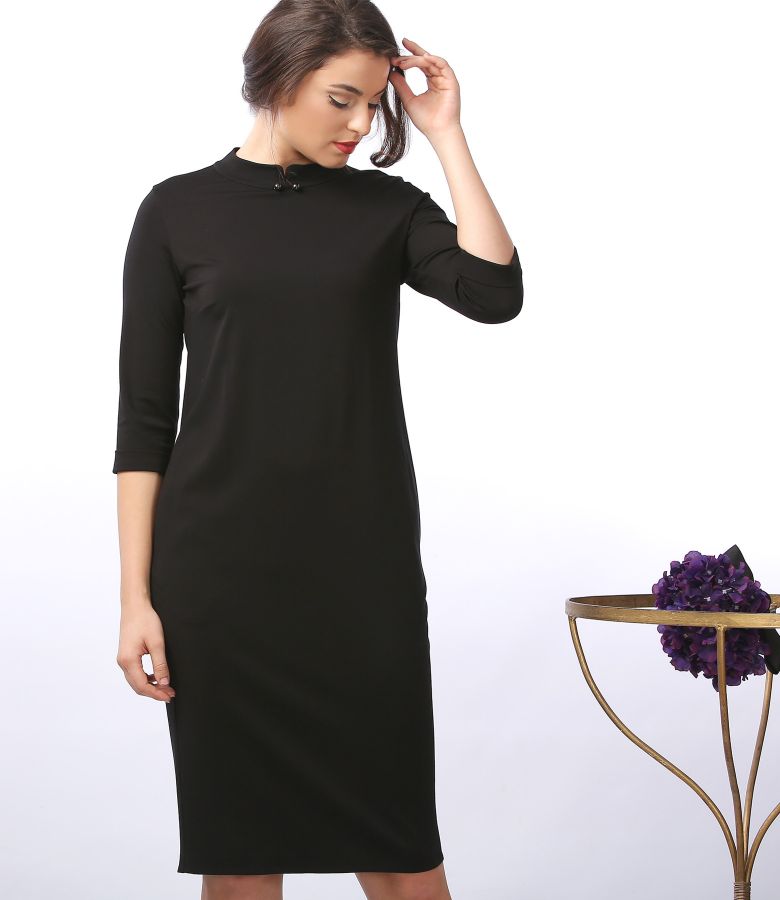 Rochie eleganta din jerse elastic