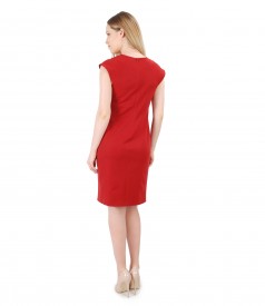 Rochie eleganta din stofa elastica